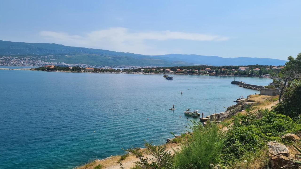 Vila Primorka Apartmani Oleander Šilo Esterno foto